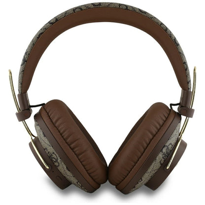 Handsfree Bluetooth Guess 4G Metal Logo, A2DP, Smeđa