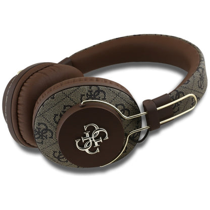 Handsfree Bluetooth Guess 4G Metal Logo, A2DP, Smeđa