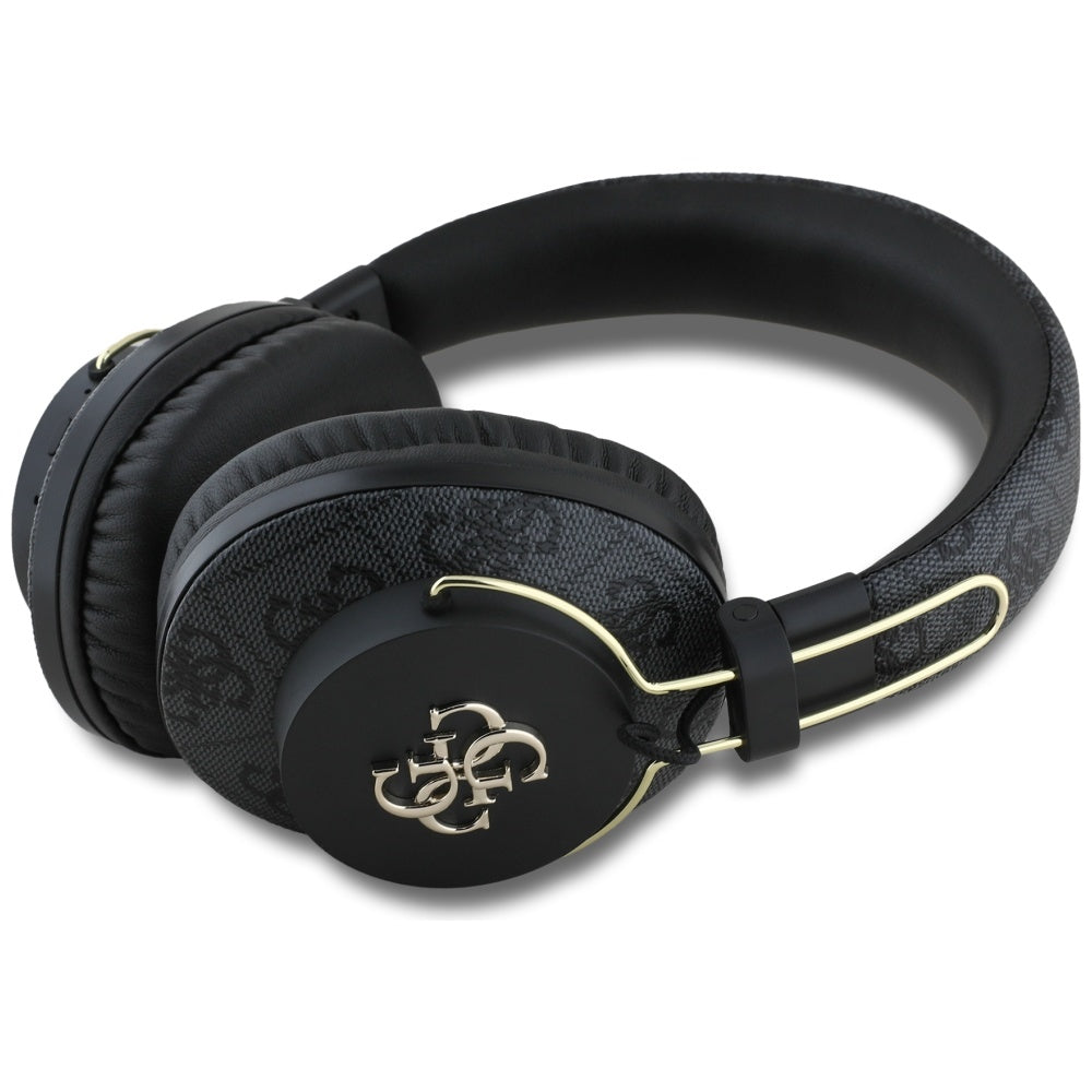 Handsfree Bluetooth Guess 4G Metal Logo, A2DP, Crni
