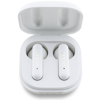 Handsfree Bluetooth Guess 4G Metal Logo, TWS, Bijela