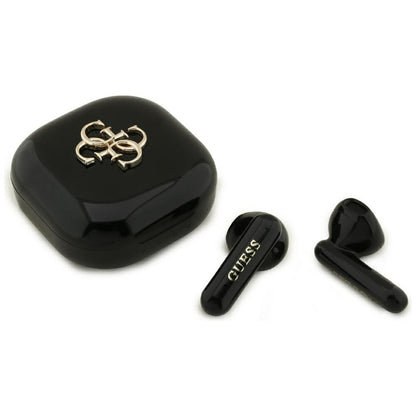 Handsfree Bluetooth Guess 4G Metal Logo, TWS, Crni