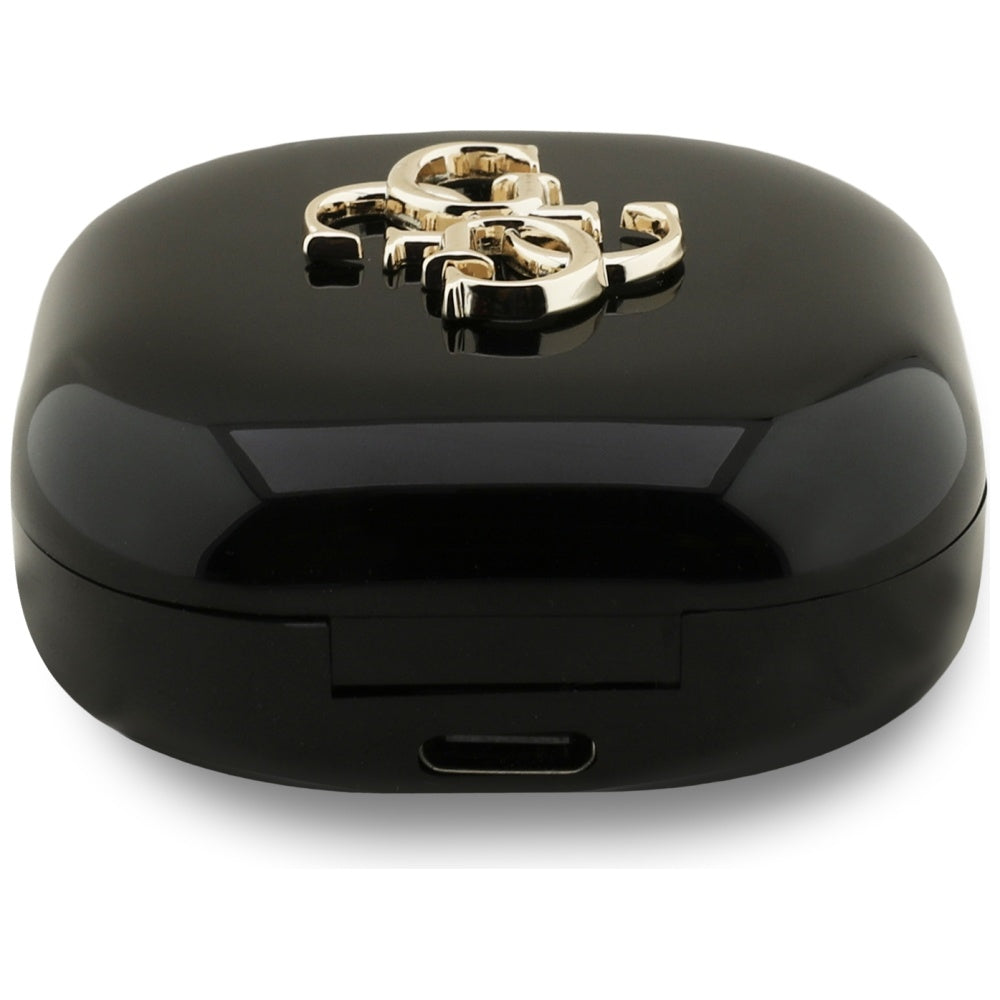Handsfree Bluetooth Guess 4G Metal Logo, TWS, Crni