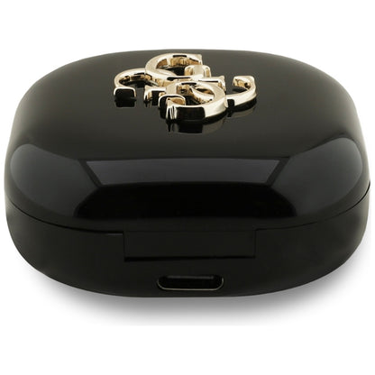 Handsfree Bluetooth Guess 4G Metal Logo, TWS, Crni