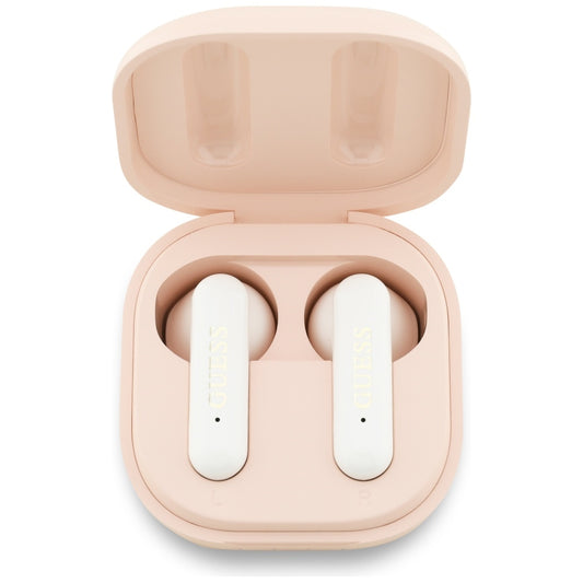 Handsfree Bluetooth Guess 4G Metal Logo, TWS, Roza