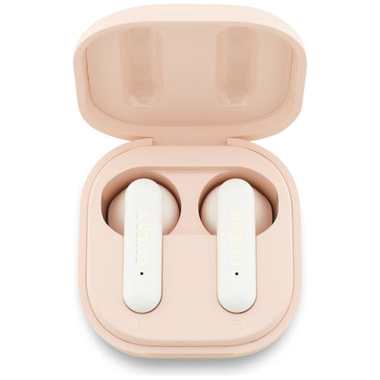 Handsfree Bluetooth Guess 4G Metal Logo, TWS, Roza
