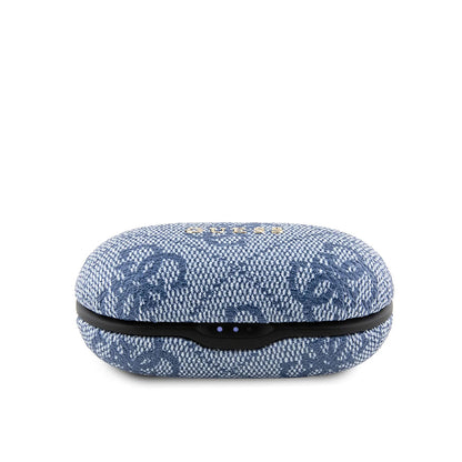Handsfree Bluetooth Guess 4G Metal, TWS, Plavi