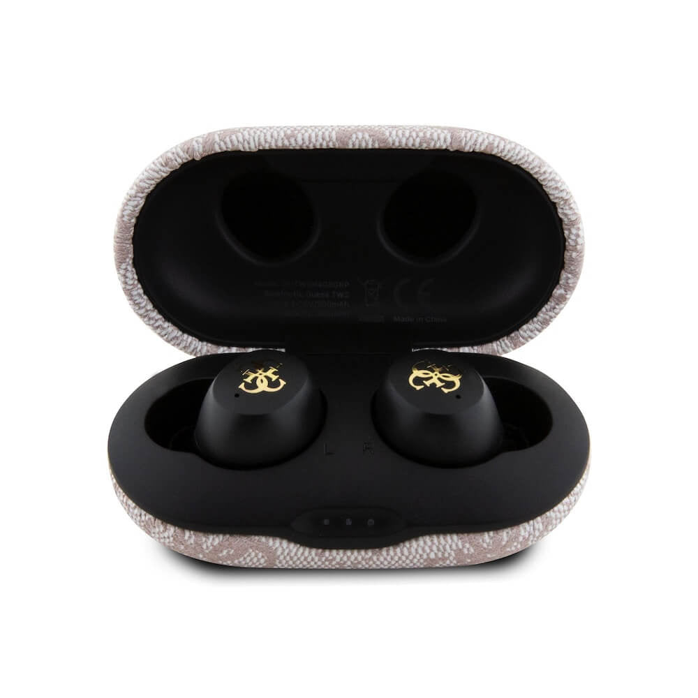 Handsfree Bluetooth Guess 4G Metal, TWS, Roza