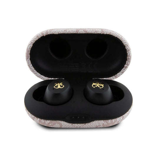 Handsfree Bluetooth Guess 4G Metal, TWS, Roza
