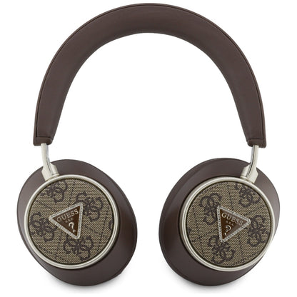 Handsfree Bluetooth Guess 4G Gold Triangle Logo, A2DP, Smeđa