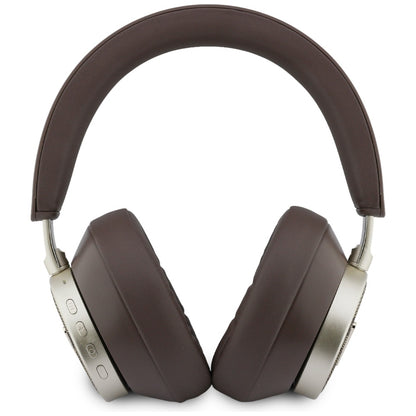 Handsfree Bluetooth Guess 4G Gold Triangle Logo, A2DP, Smeđa