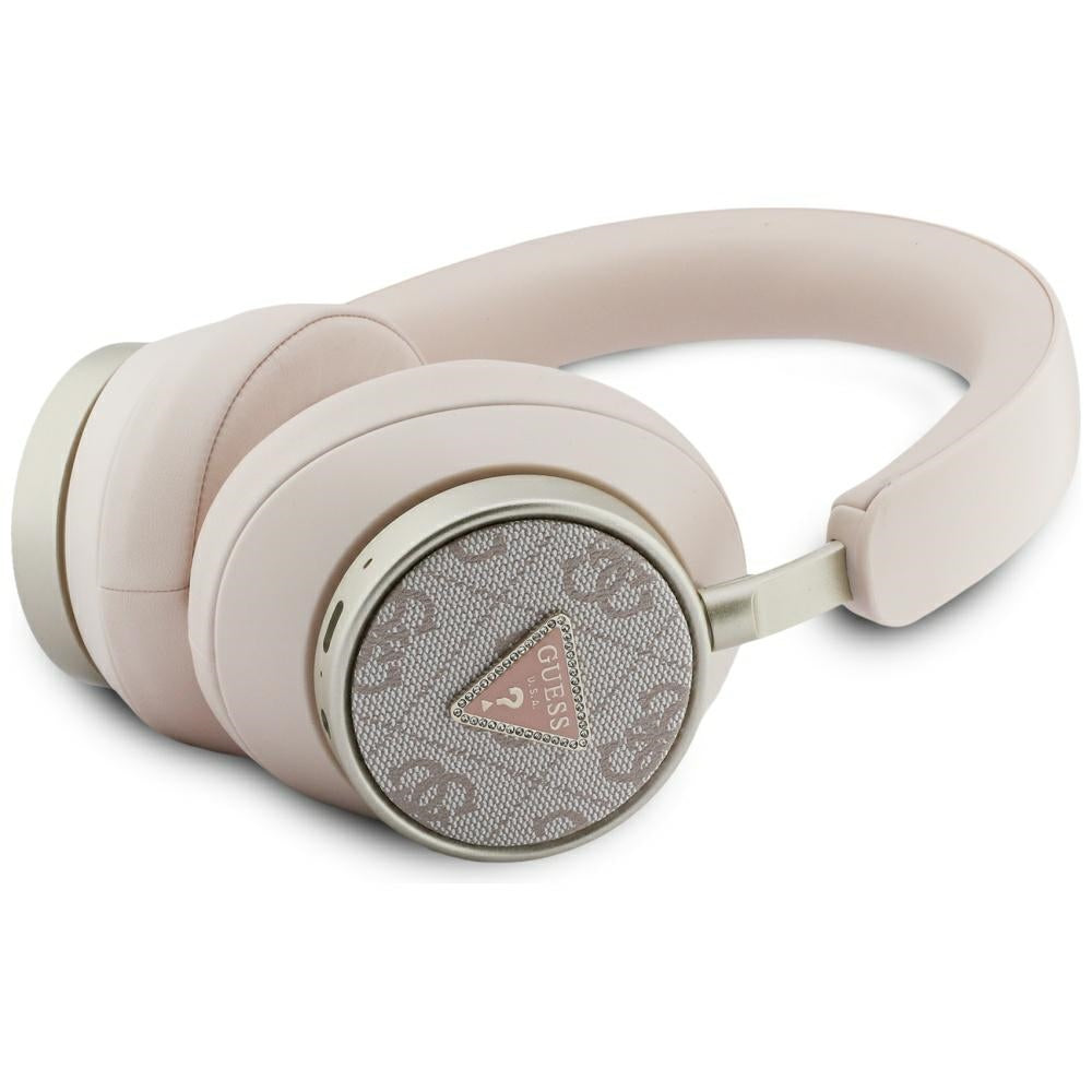 Handsfree Bluetooth Guess 4G Gold Triangle Logo, A2DP, Roza