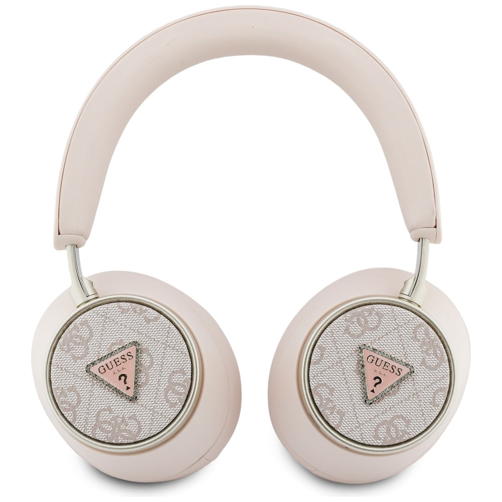 Handsfree Bluetooth Guess 4G Gold Triangle Logo, A2DP, Roza
