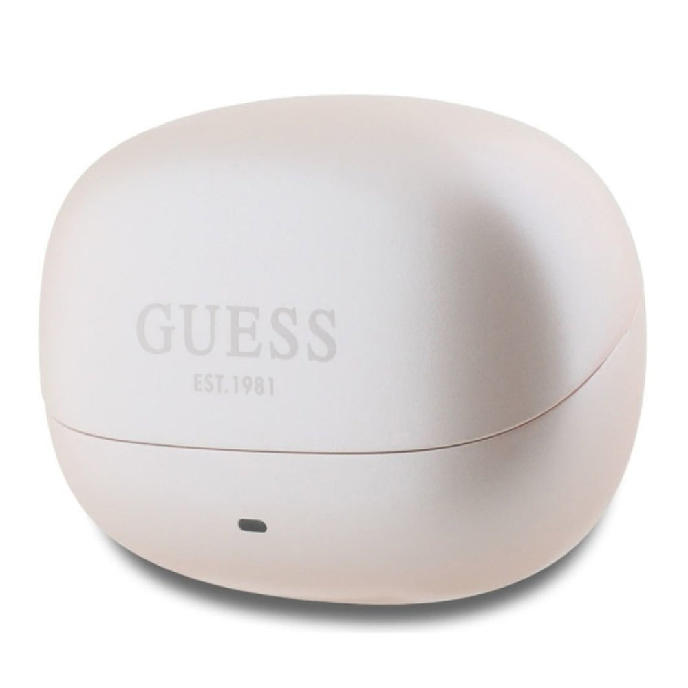 Handsfree Bluetooth Guess Capsule Printed Logo, TWS, ANC, Roza
