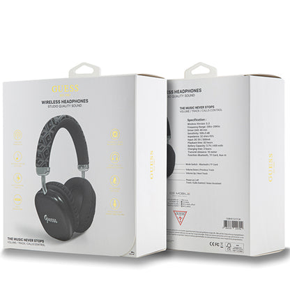 Handsfree Bluetooth Guess GCube Metallic Script Logo, A2DP, Crni