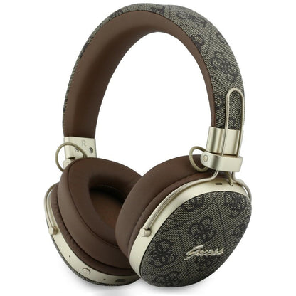 Handsfree Bluetooth Guess Metal 4G Script Logo, A2DP, Smeđa