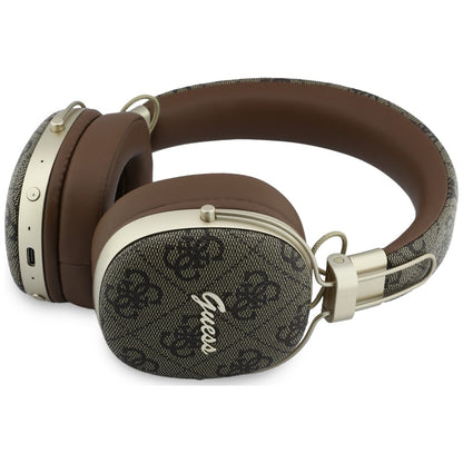 Handsfree Bluetooth Guess Metal 4G Script Logo, A2DP, Smeđa