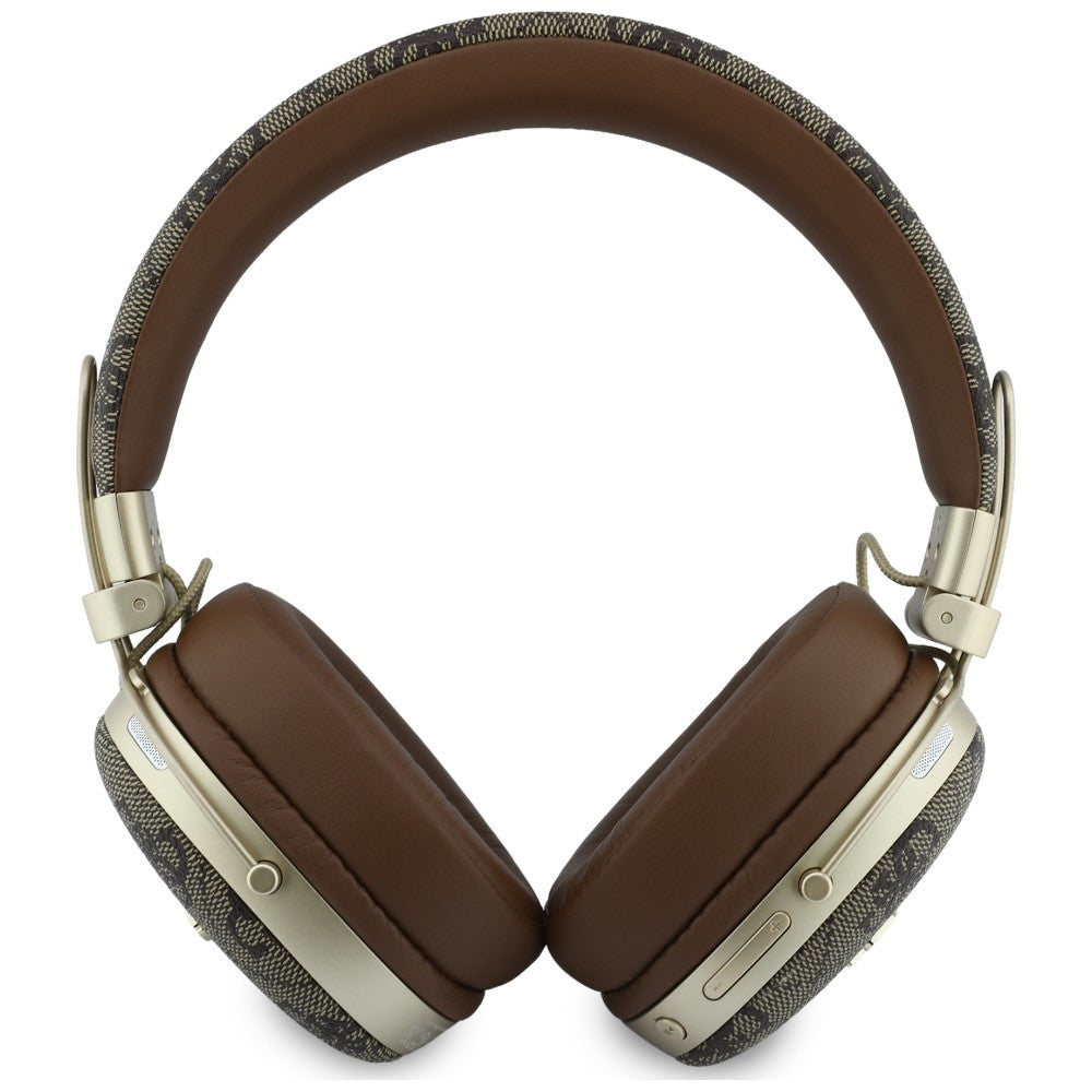 Handsfree Bluetooth Guess Metal 4G Script Logo, A2DP, Smeđa