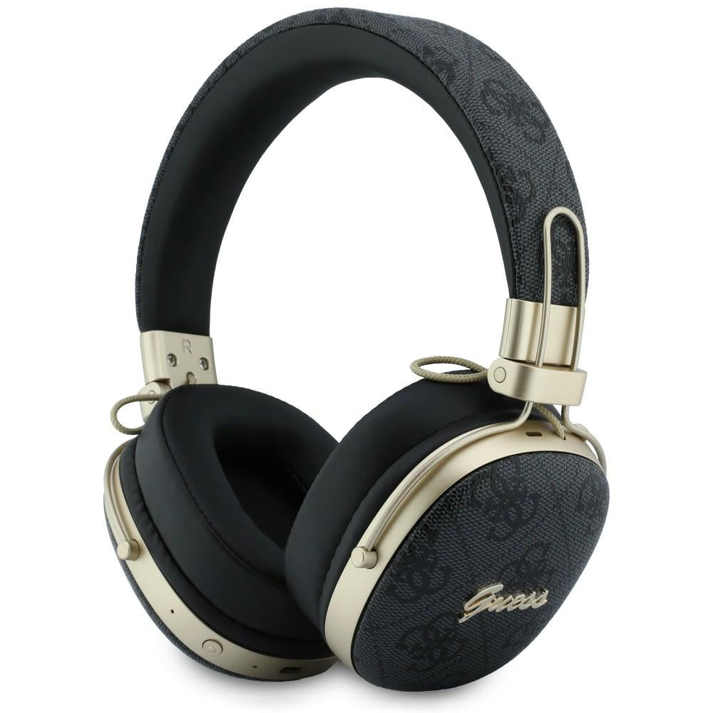 Handsfree Bluetooth Guess Metal 4G Script Logo, A2DP, Crna