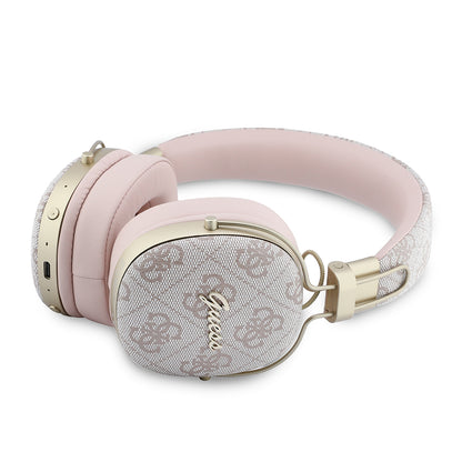 Handsfree Bluetooth Guess Metal 4G Script Logo, A2DP, Roza