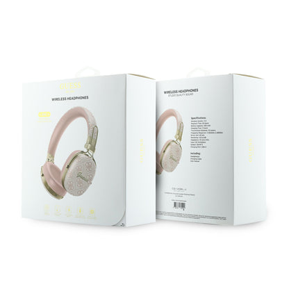 Handsfree Bluetooth Guess Metal 4G Script Logo, A2DP, Roza