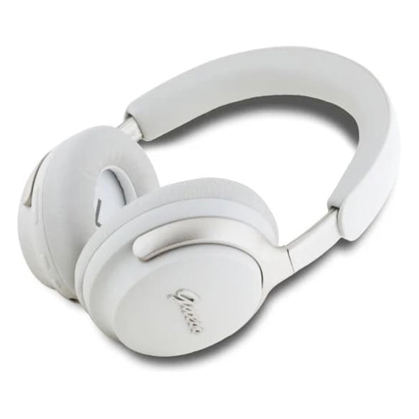 Handsfree Bluetooth Guess Metal Script Logo, A2DP, ANC, Bež