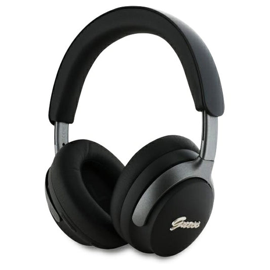 Handsfree Bluetooth Guess Metal Script Logo, A2DP, ANC, Crni