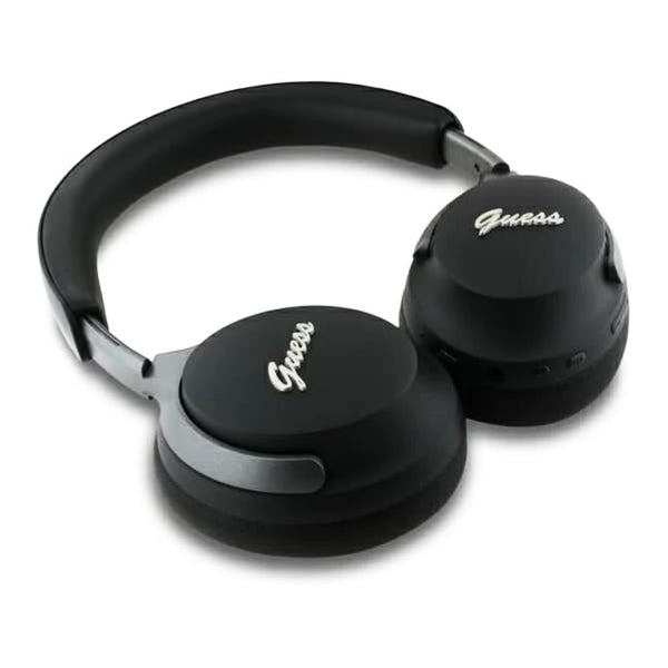 Handsfree Bluetooth Guess Metal Script Logo, A2DP, ANC, Crni