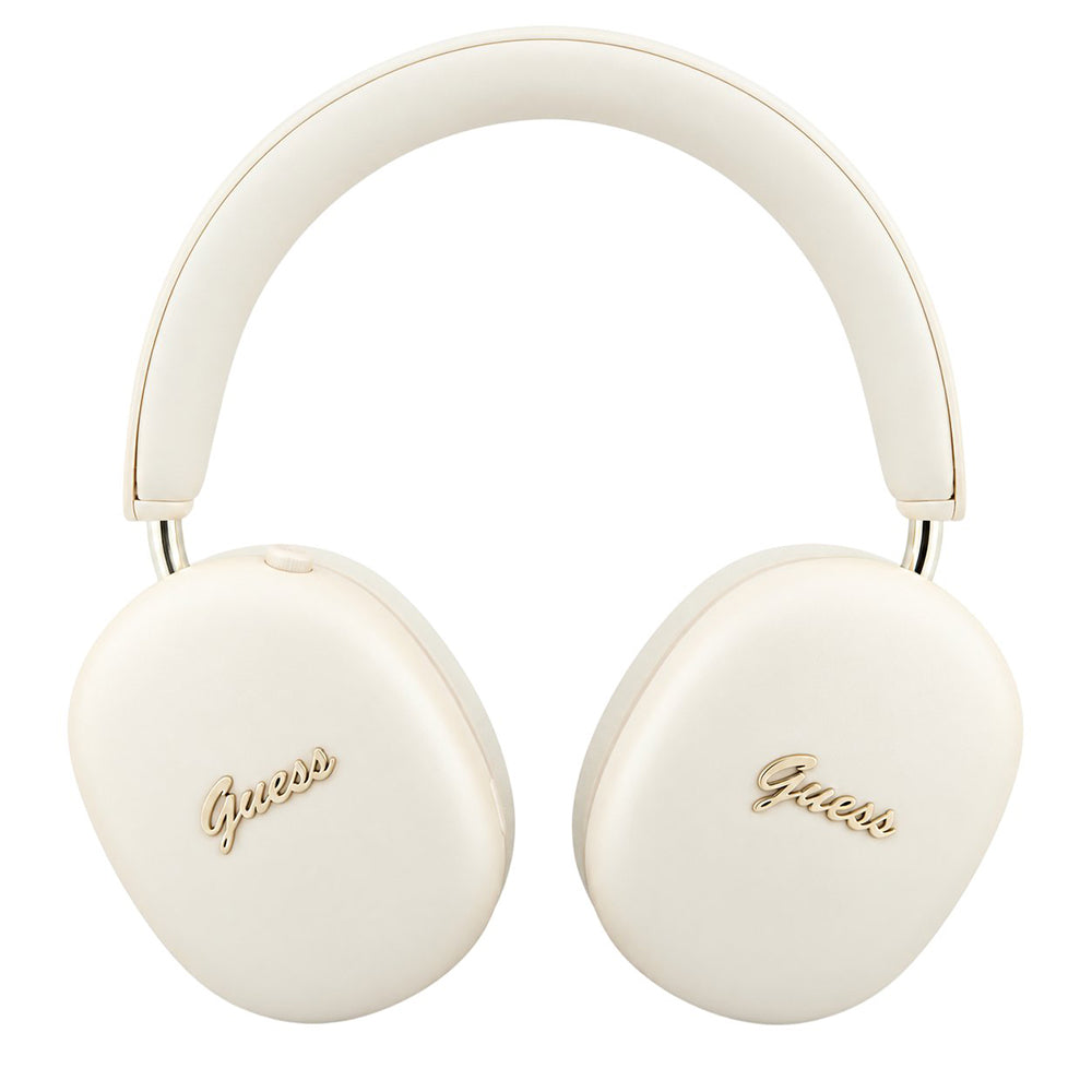 Bluetooth handsfree Guess Metal Script Logo, A2DP, bež
