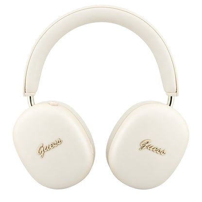 Bluetooth handsfree Guess Metal Script Logo, A2DP, bež
