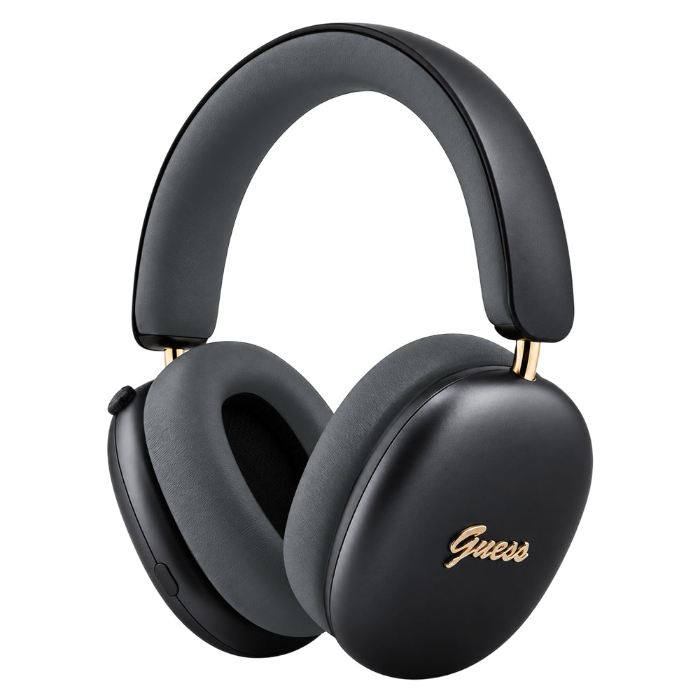 Bluetooth handsfree Guess Metal Script Logo, A2DP, crne boje