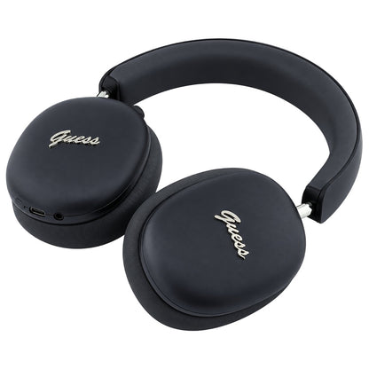 Bluetooth handsfree Guess Metal Script Logo, A2DP, crne boje