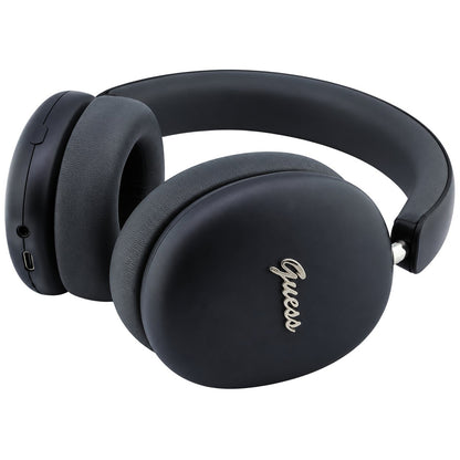 Bluetooth handsfree Guess Metal Script Logo, A2DP, crne boje