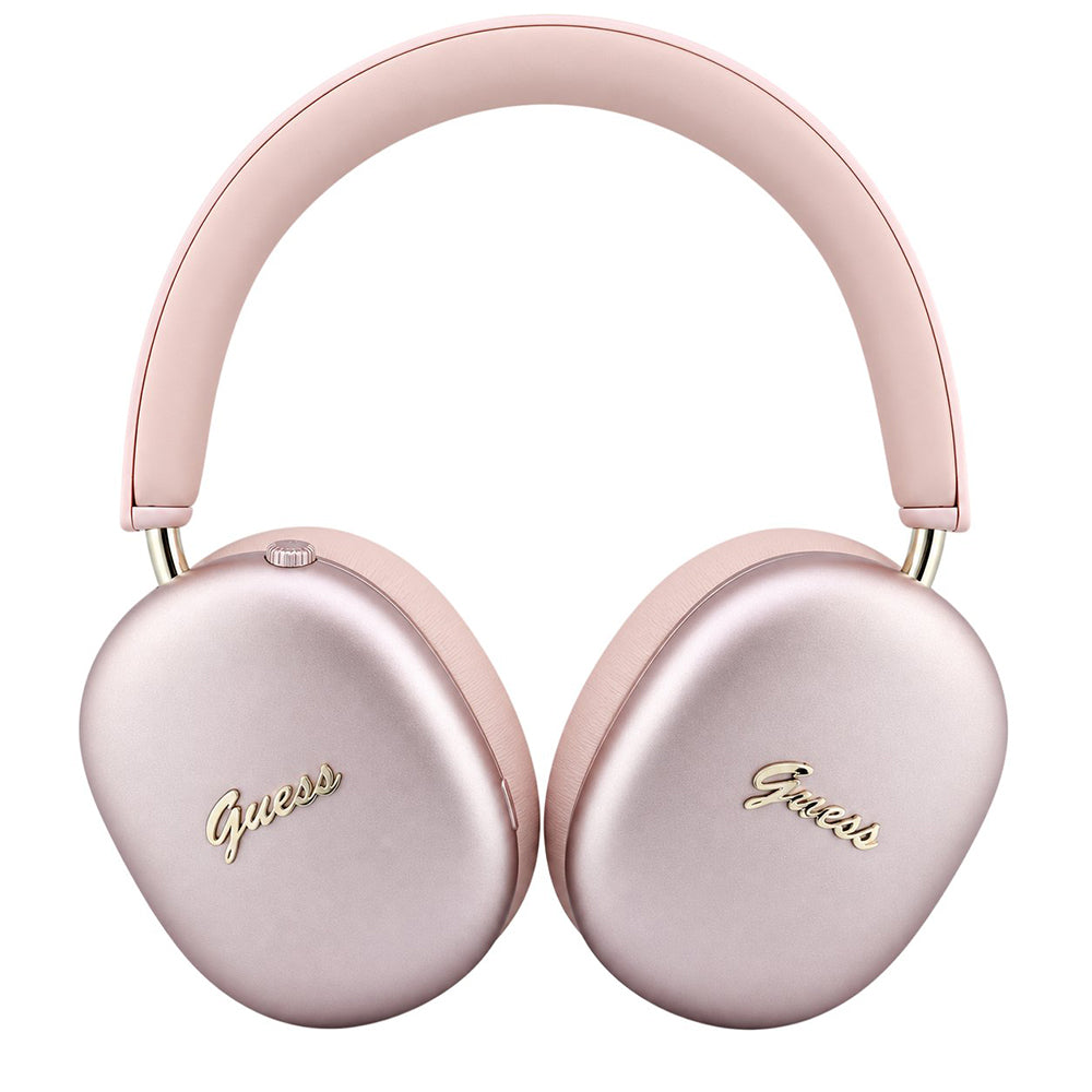 Bluetooth handsfree Guess Metal Script Logo, A2DP, ružičaste boje