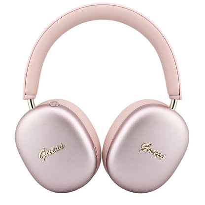 Bluetooth handsfree Guess Metal Script Logo, A2DP, ružičaste boje