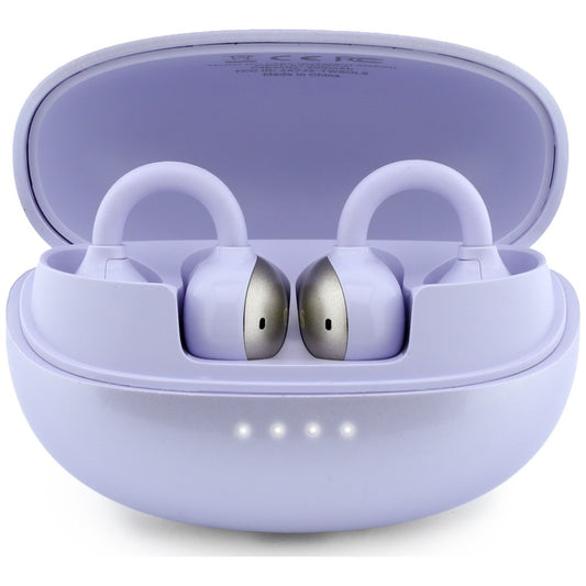 Handsfree Bluetooth Guess Metalic Finish Electropated Parts Classic, TWS, Ljubičasta