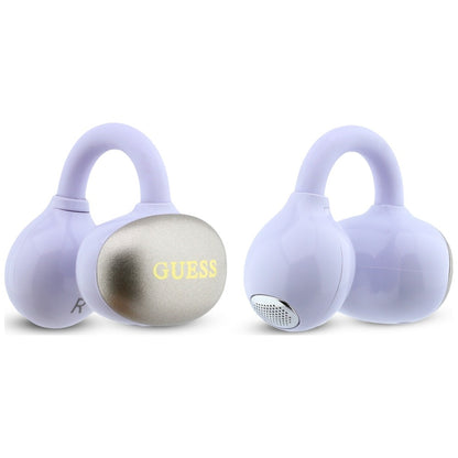 Handsfree Bluetooth Guess Metalic Finish Electropated Parts Classic, TWS, Ljubičasta