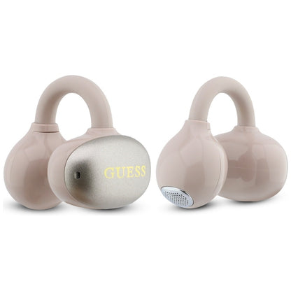 Handsfree Bluetooth Guess Metalic Finish Electropated Parts Classic, TWS, Ružičasta
