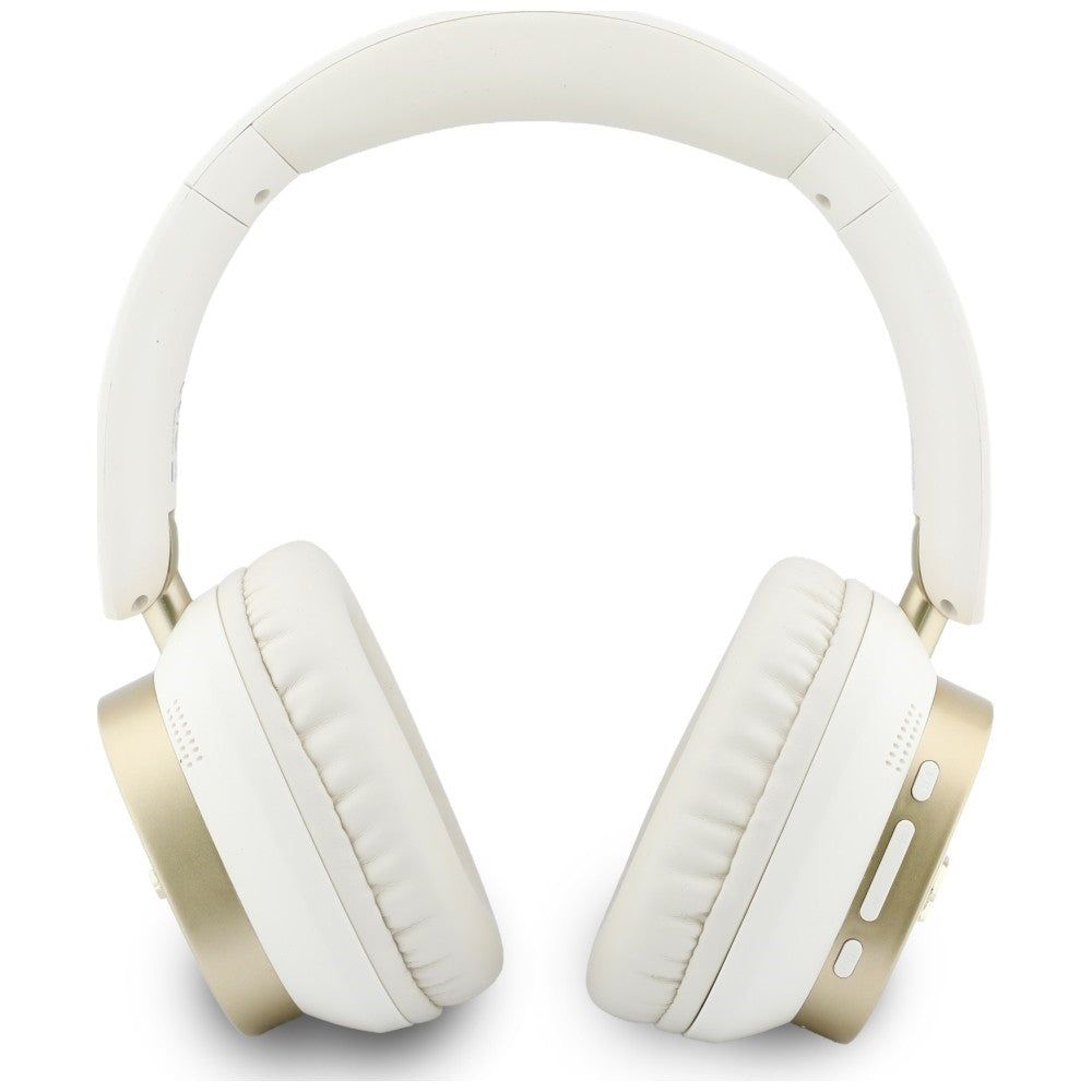 Handsfree Bluetooth Guess Pravokutni Metalni Script, A2DP, Bijela