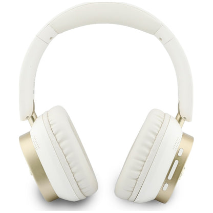 Handsfree Bluetooth Guess Pravokutni Metalni Script, A2DP, Bijela