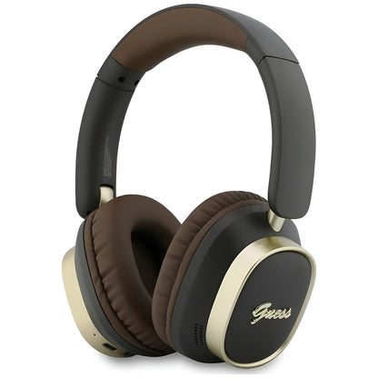 Handsfree Bluetooth Guess Rectangle Metal Script, A2DP, Smeđa