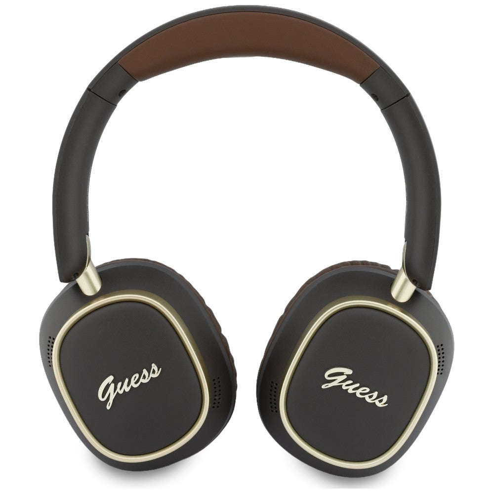Handsfree Bluetooth Guess Rectangle Metal Script, A2DP, Smeđa