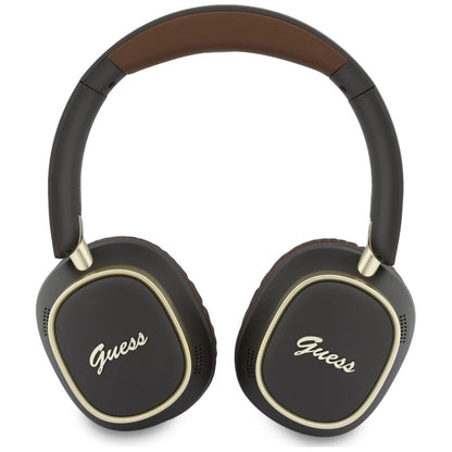Handsfree Bluetooth Guess Rectangle Metal Script, A2DP, Smeđa