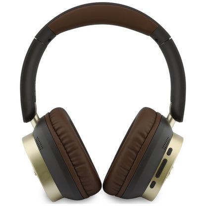 Handsfree Bluetooth Guess Rectangle Metal Script, A2DP, Smeđa