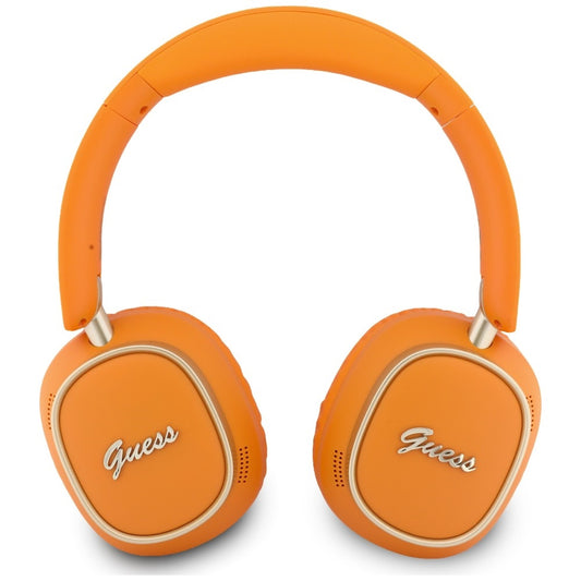 Handsfree Bluetooth Guess Rectangle Metal Script, A2DP, Narančasta