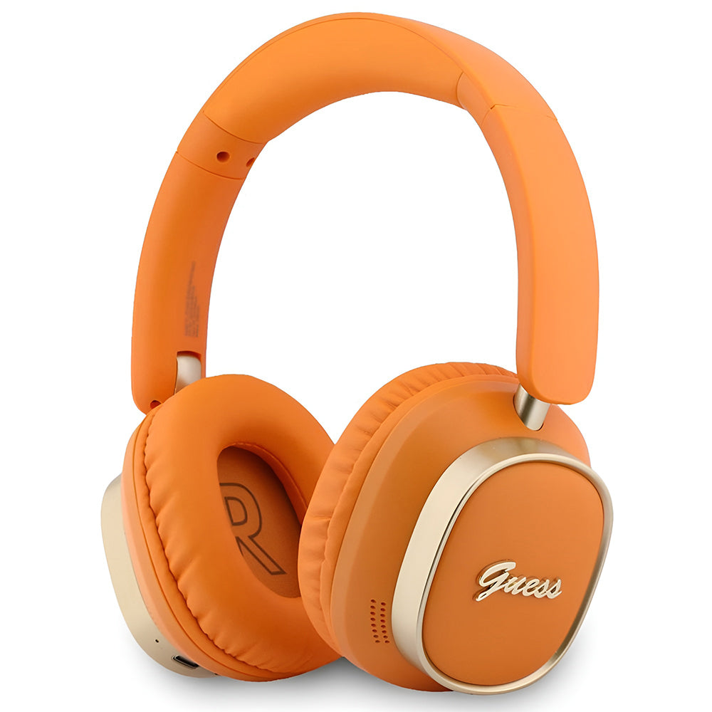 Handsfree Bluetooth Guess Rectangle Metal Script, A2DP, Narančasta