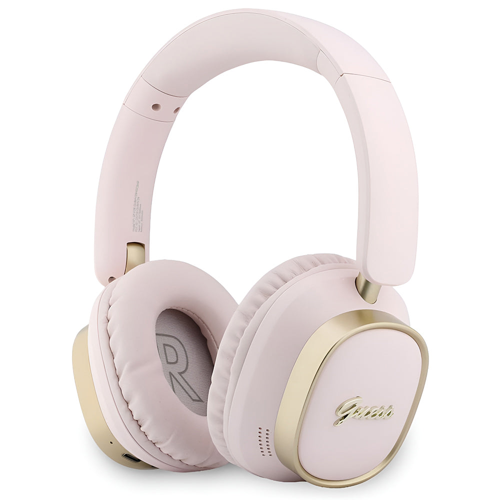 Handsfree Bluetooth Guess Rectangle Metal Script, A2DP, Roza
