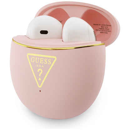 Handsfree Bluetooth Guess Script Print, TWS, Roza