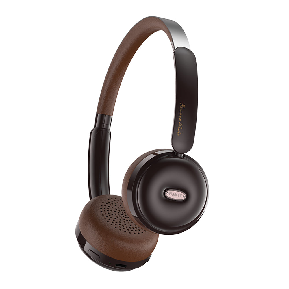 Handsfree Bluetooth HAVIT H616BT, A2DP, Smeđi