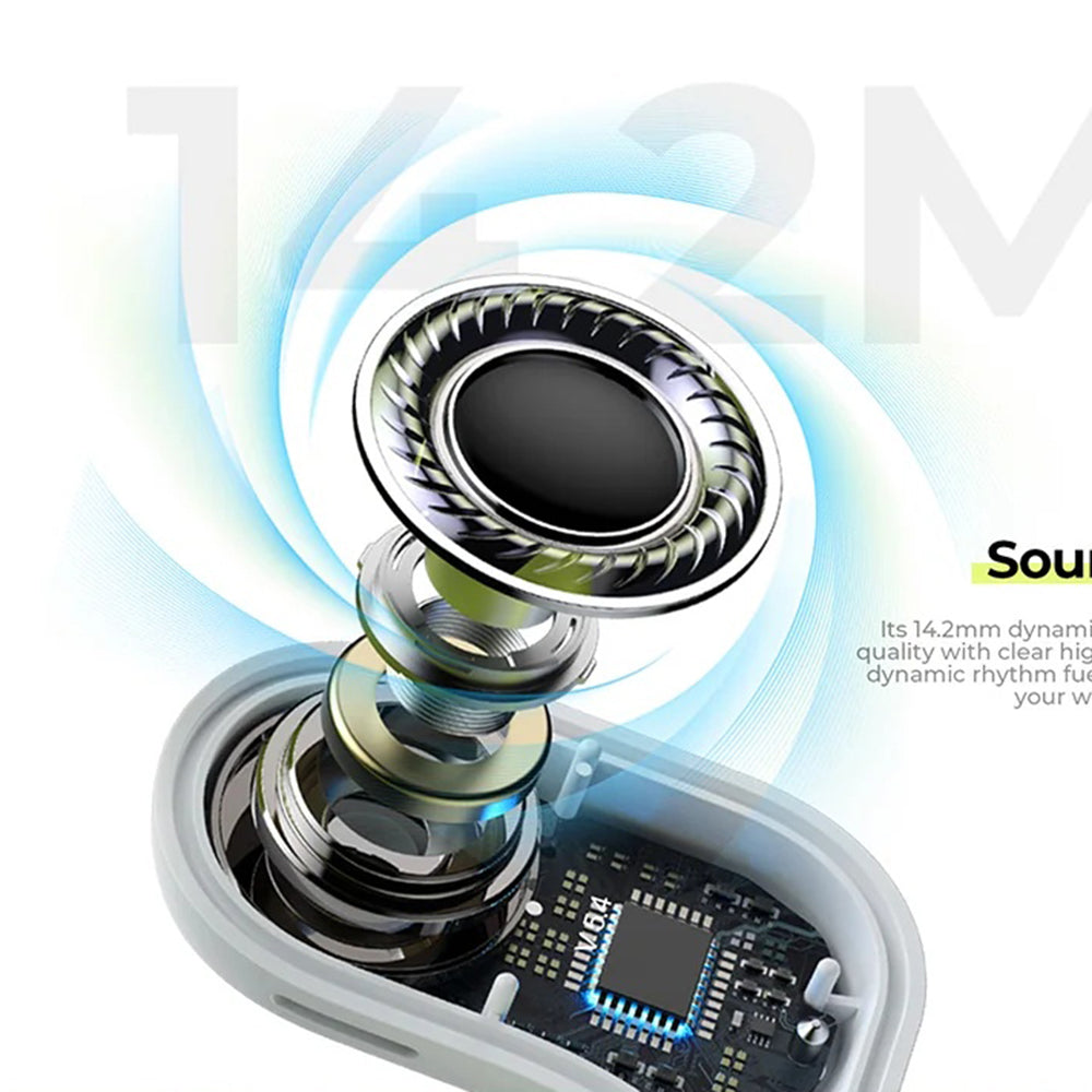 Handsfree Bluetooth HAVIT OWS915, TWS, Sivi