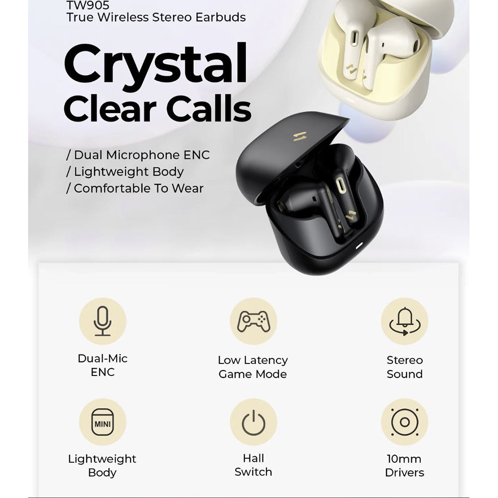 Handsfree Bluetooth HAVIT TW905, TWS, Bež